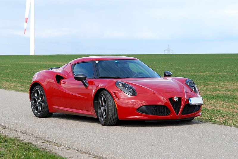 Alfa Romeo 4C from Top 10 Most Affordable Exotic Cars in 2024