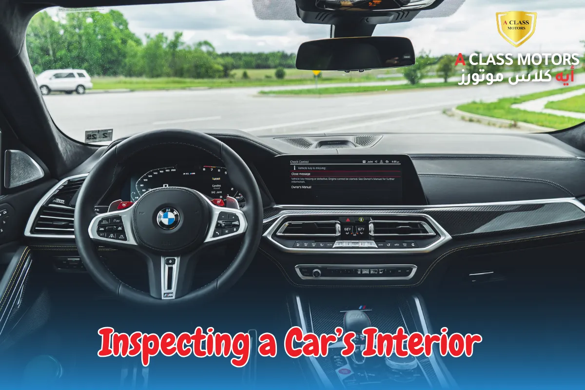 Inspecting a Car’s Interior